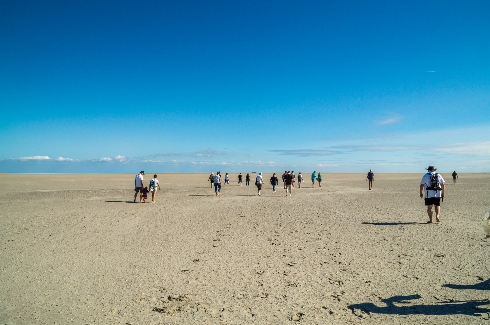 Wanderung über die Sandbank Norderoogsand