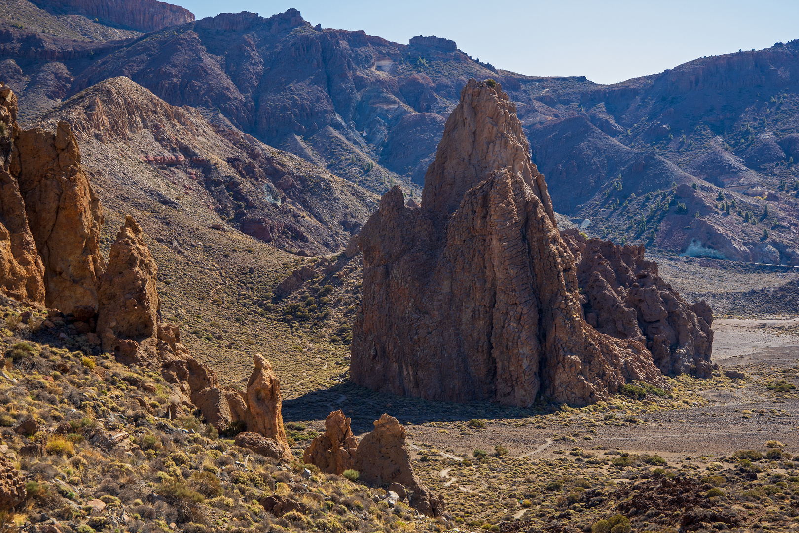 Wanderung um die Los Roques de Garcia, Teneriffa, La Catedral, Bild VlI