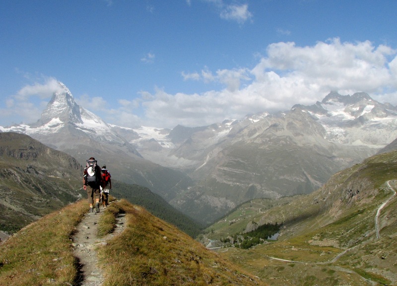 Wanderung um Zermatt, Schweizer Alpen V