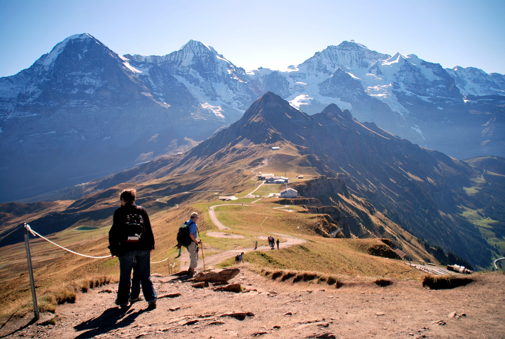 Wanderung vom Männlichen -> Kleine Scheidegg (Schweiz)