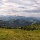 Wanderung vom Rickhubel links zu Fürstein rechts