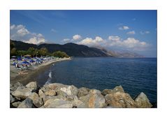 Wanderung von Sougia nach Paleochora: Strand bei Paleochora