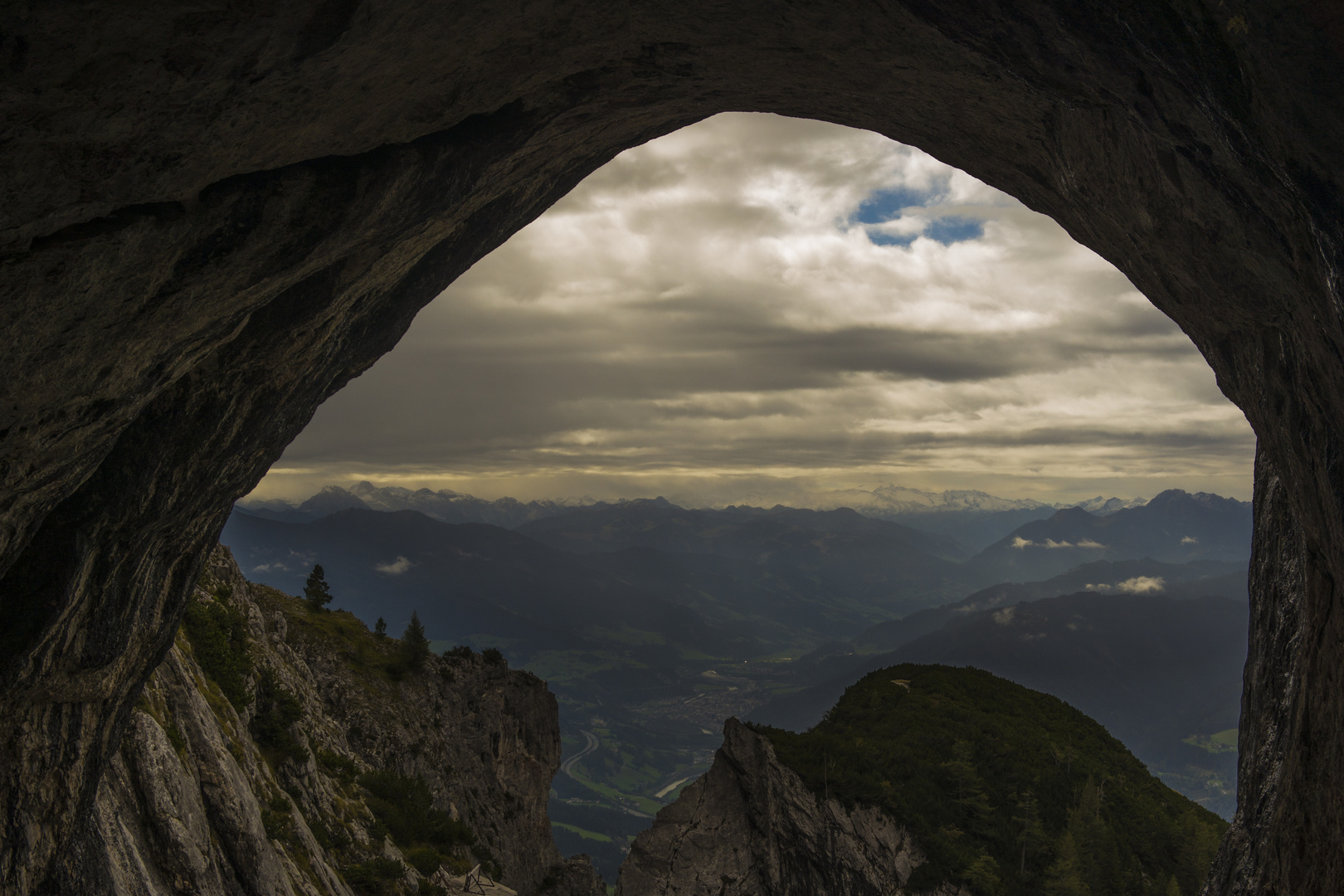 wanderung ziel werfen salzburg eishöhle