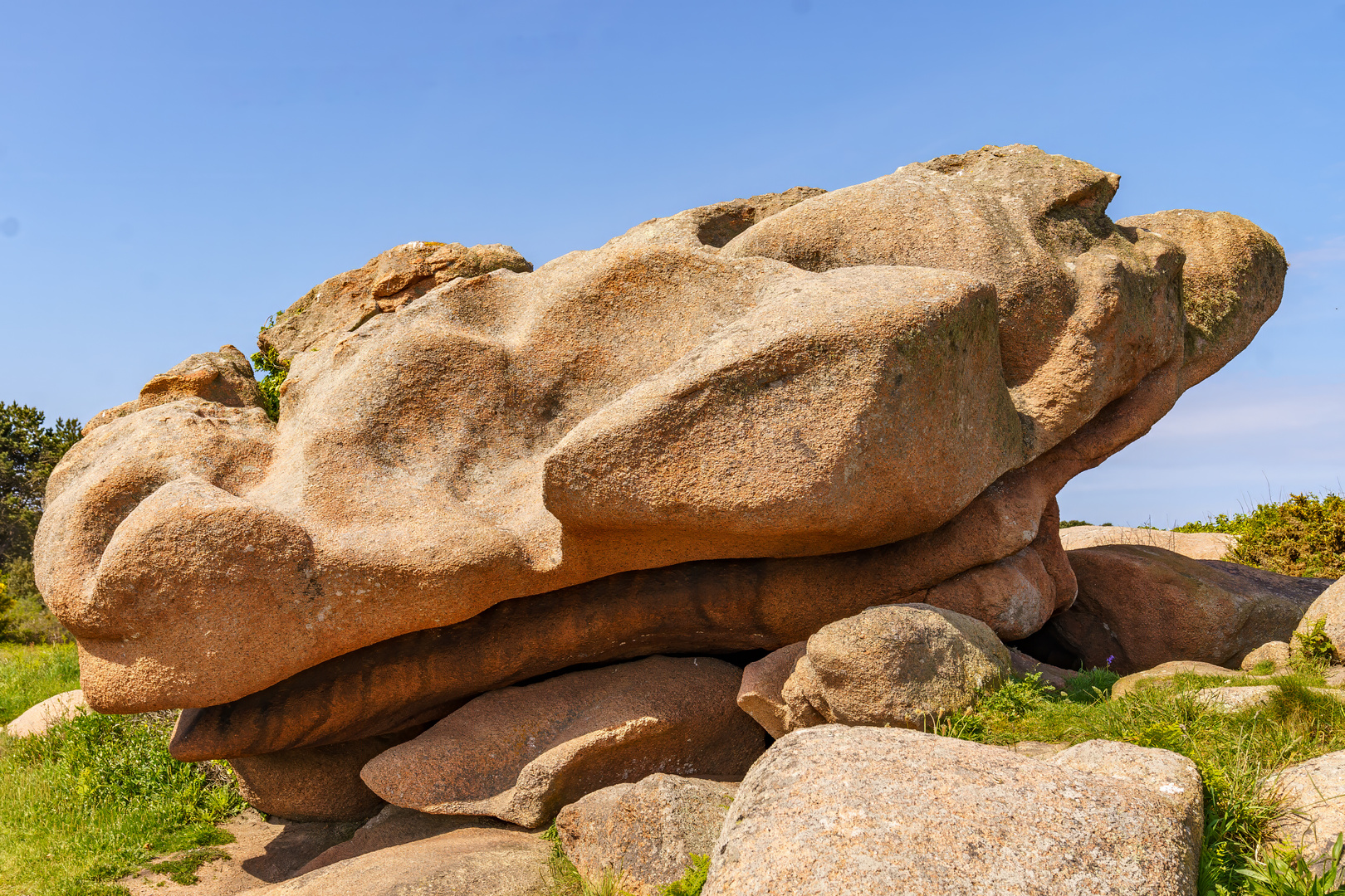 Wanderung Zöllnerpfad Cote de Granit Rose