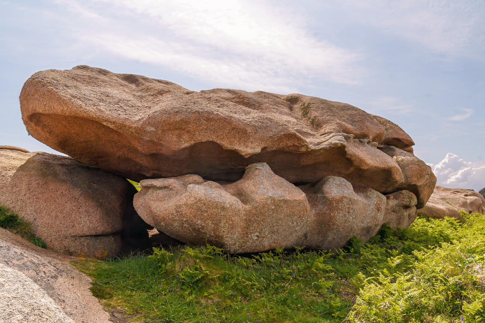 Wanderung Zöllnerpfad Cote de Granit Rose