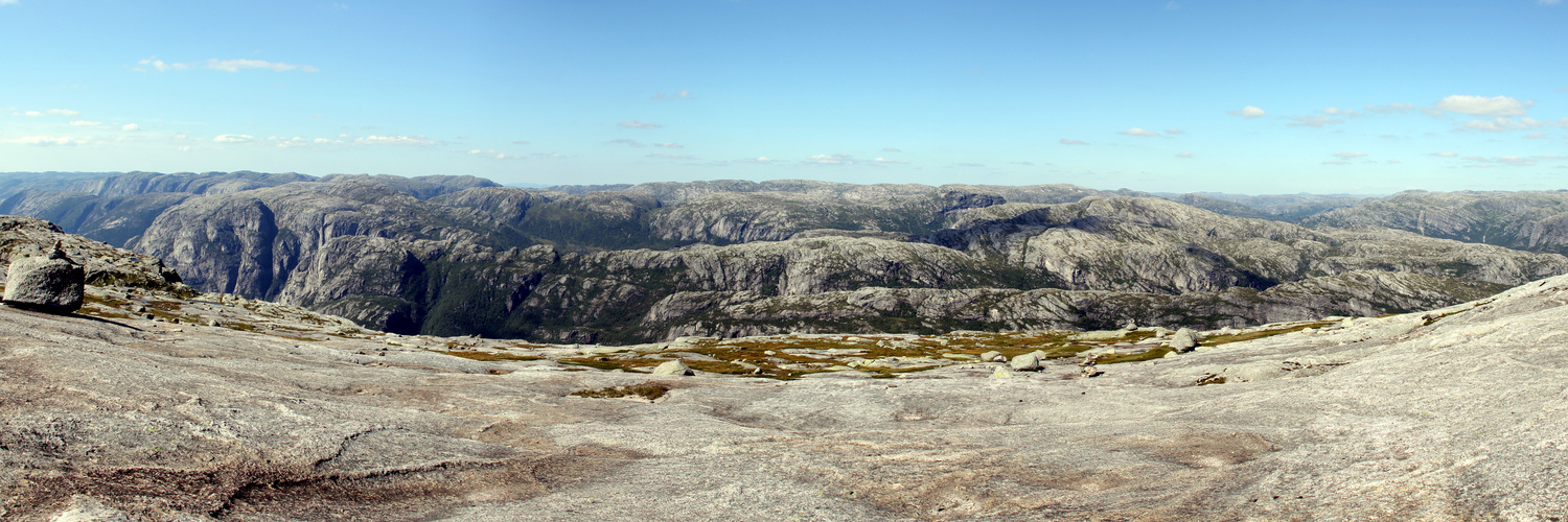 Wanderung zum Kjeragbolten