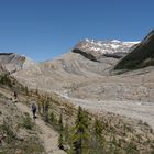 Wanderung zum Yoho Glacier ...