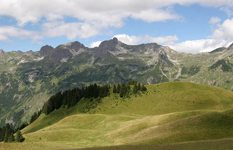 Wanderung zur Enzianhütte von Oberstdorf