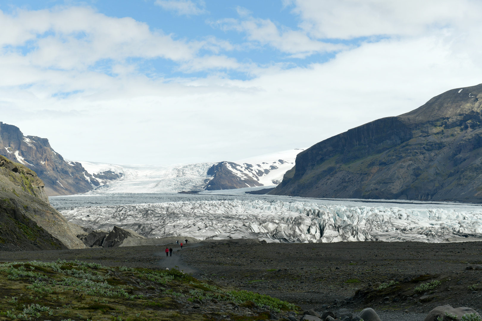 Wanderung zur Gletscherzunge