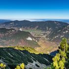 Wanderung zur Notkarspitze, Blick ins Ettal