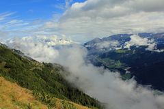 Wanderung zwischen den Wolken