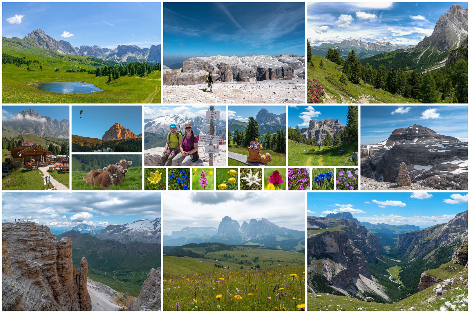 Wanderurlaub in den Dolomiten