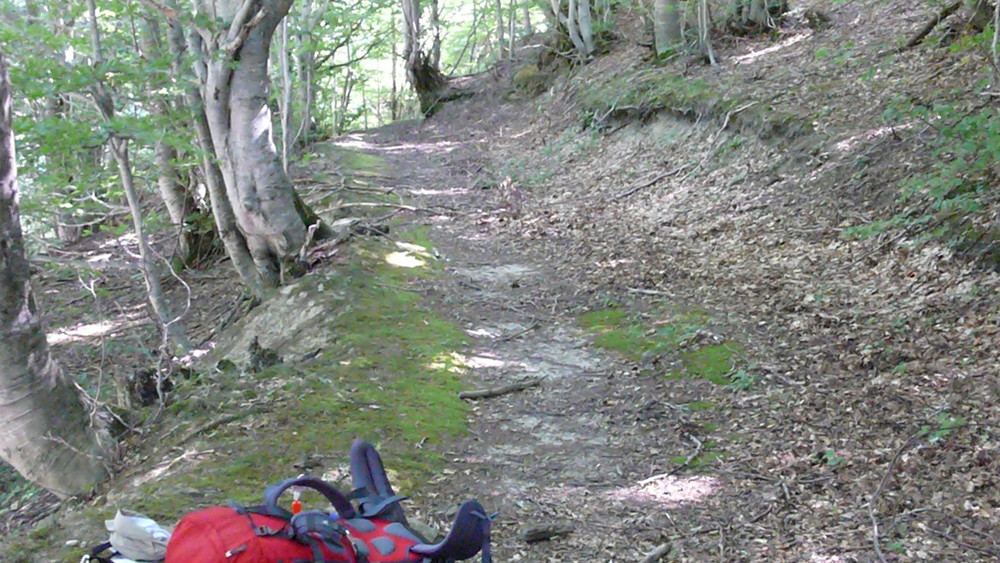 Wanderweg am Rio Funico