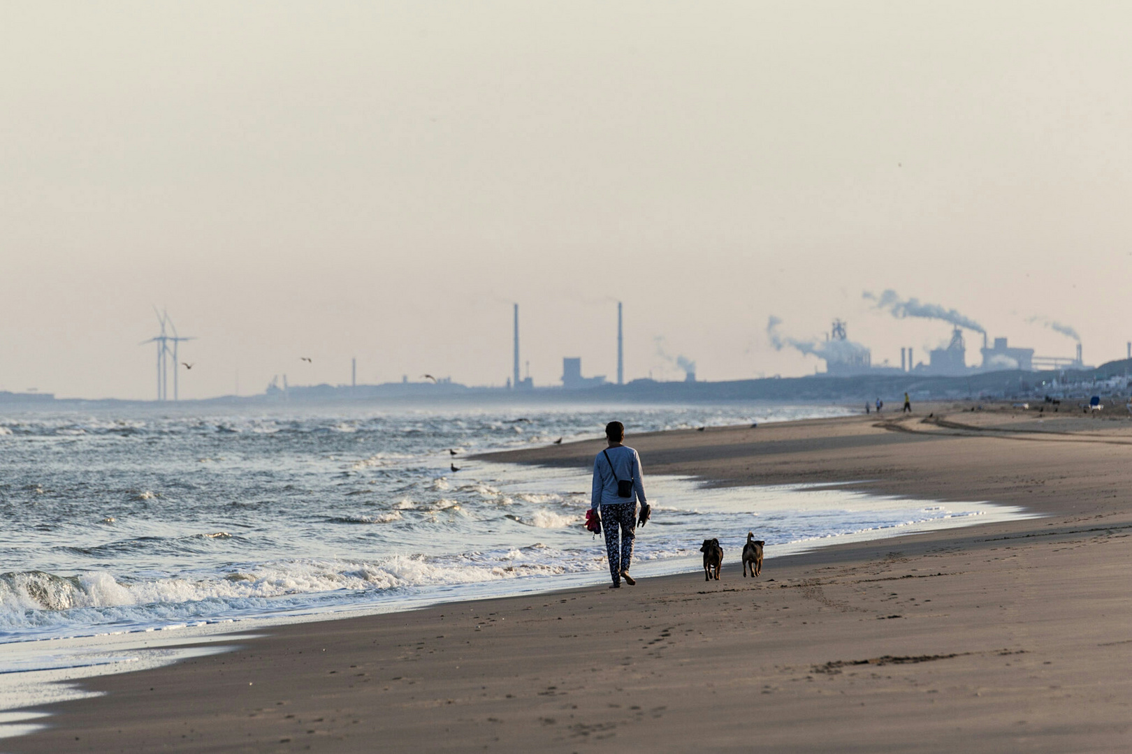 Wanderweg am Strand