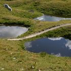 Wanderweg auf der Geinahochebene