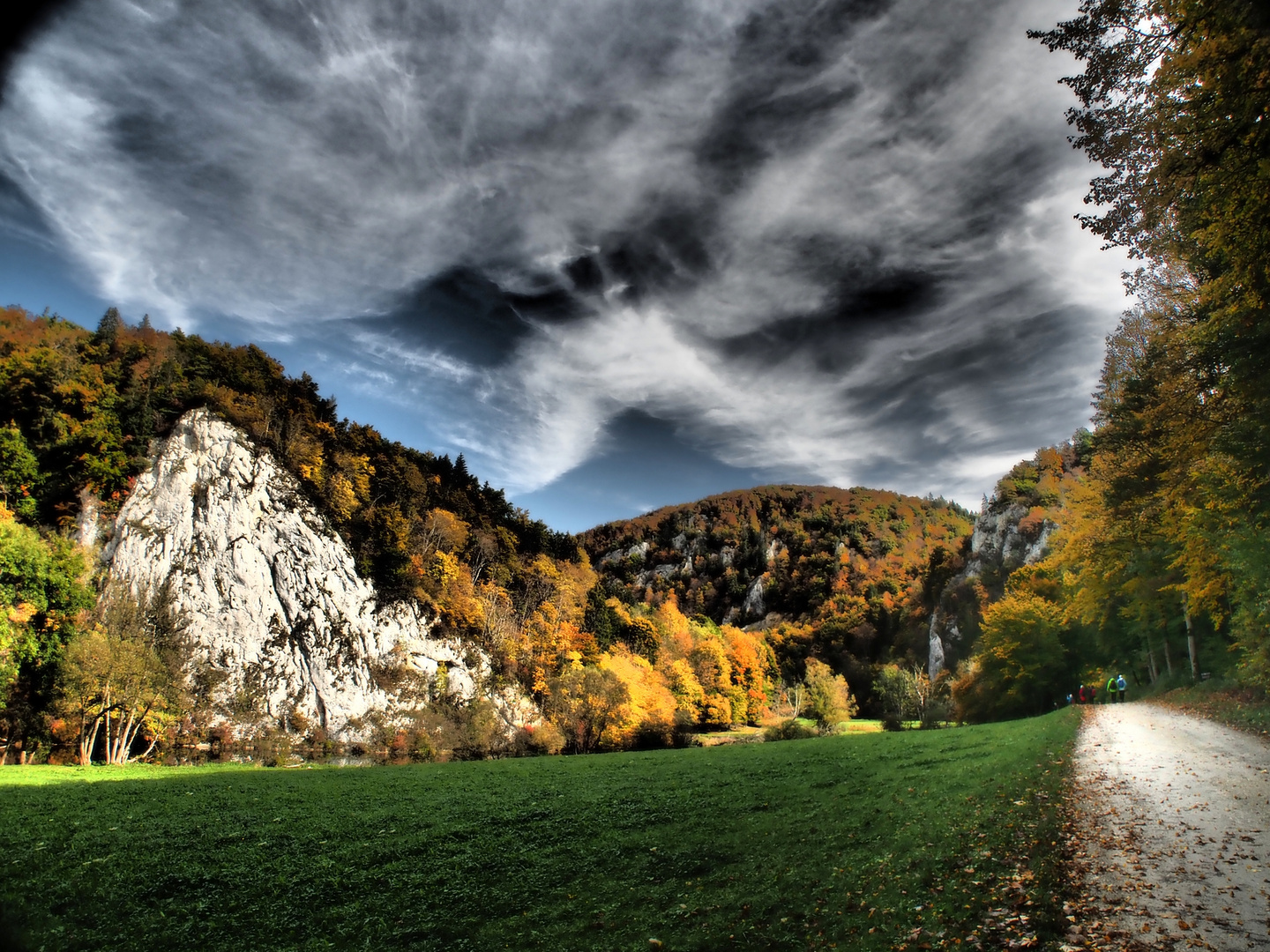 Wanderweg durch Donautal