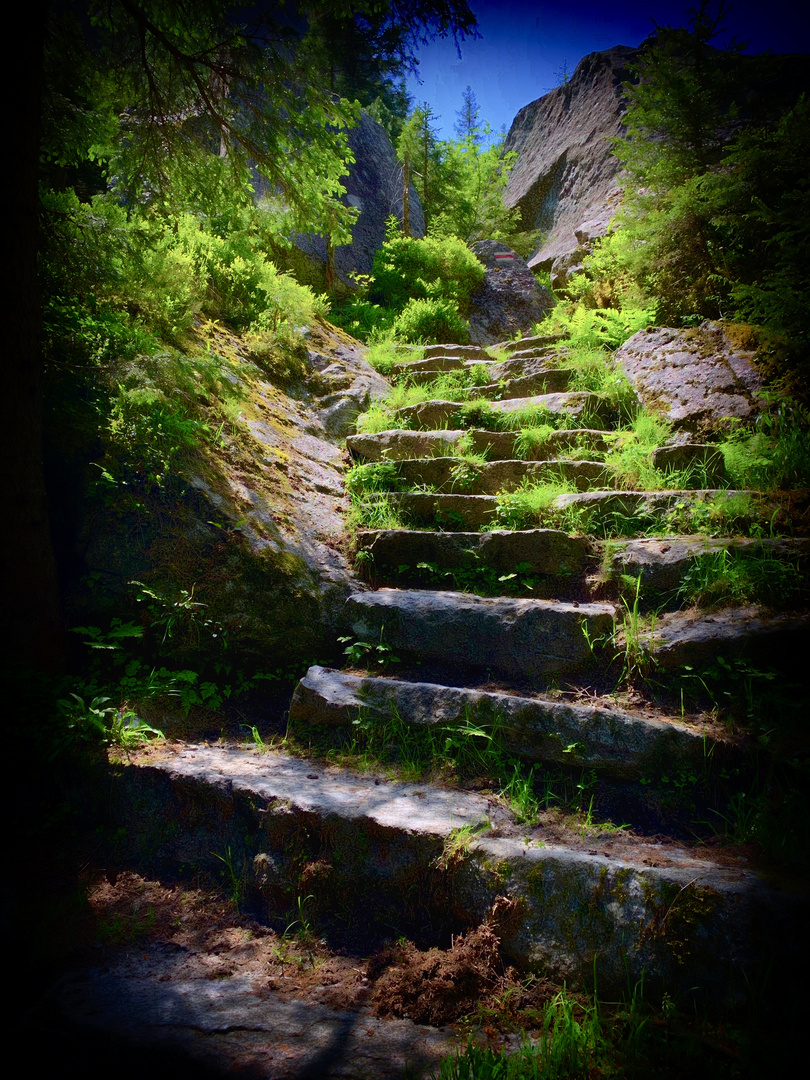 Wanderweg , Fellital