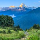 Wanderweg im Himalaya