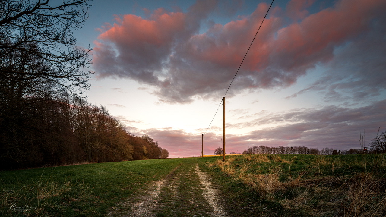 Wanderweg im Osnabrücker Land 