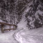 Wanderweg im Winter