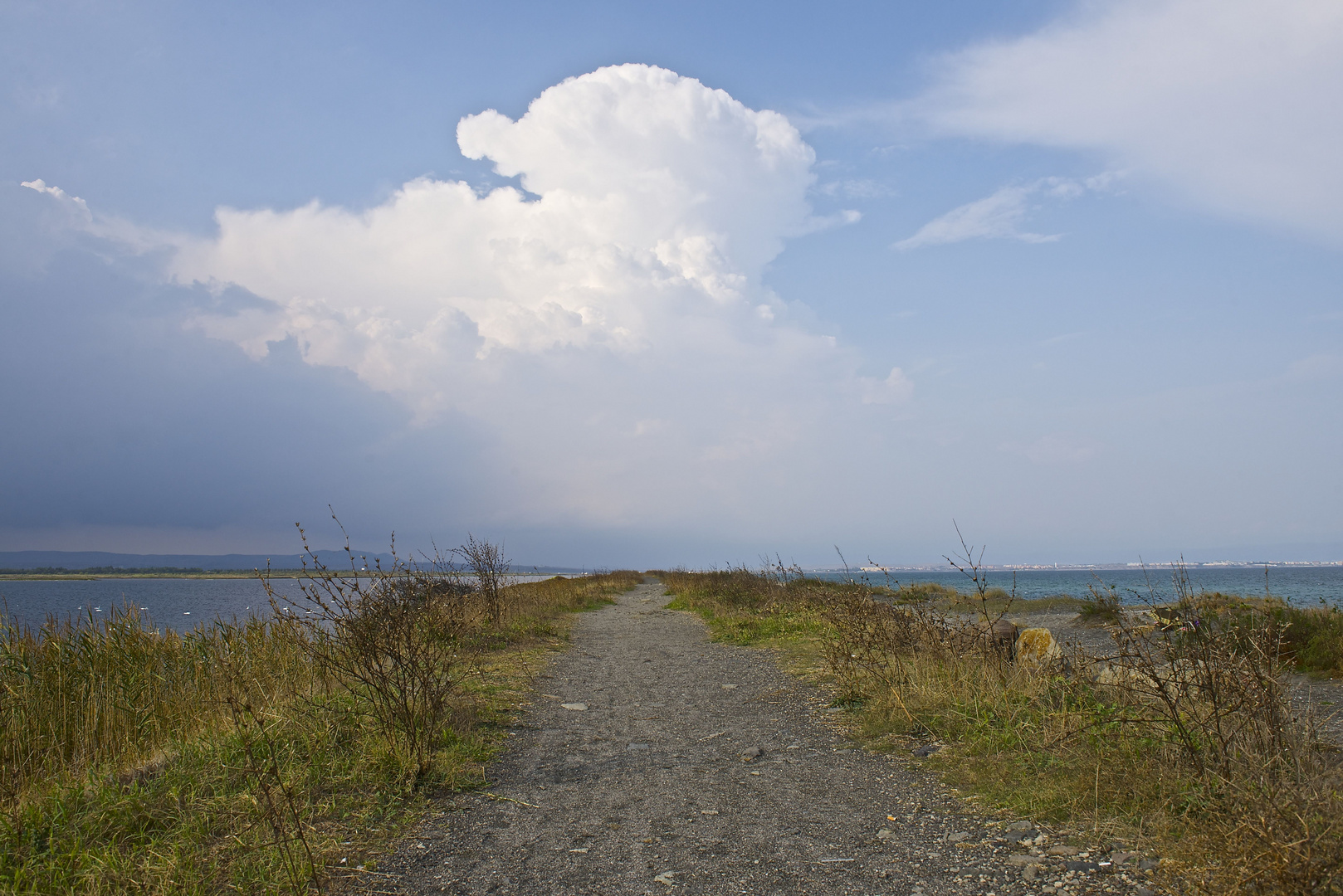 Wanderweg in Pomorie