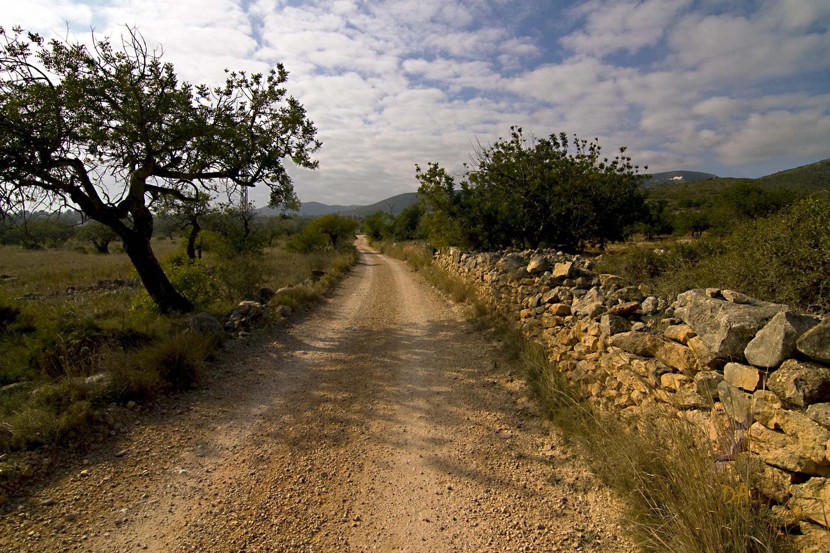 Wanderweg in Spanien