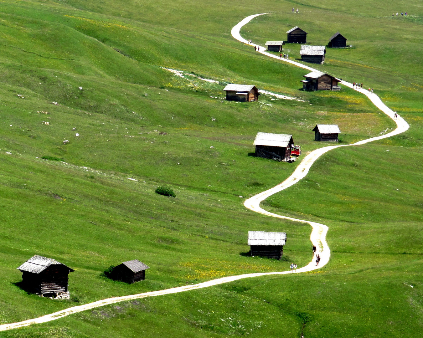 Wanderweg in Südtirol