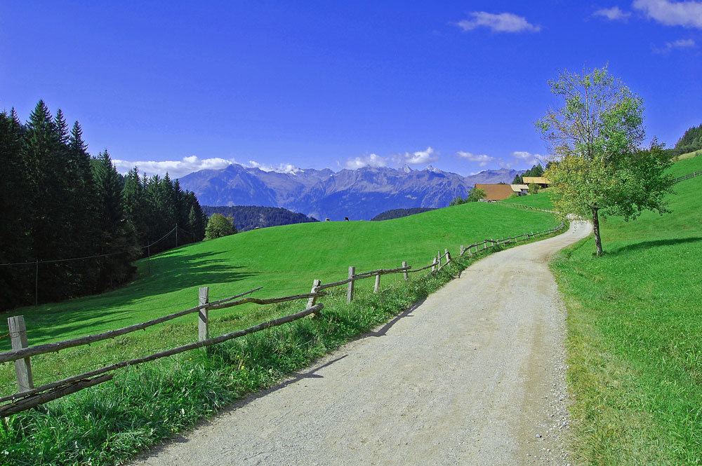 Wanderweg in Südtirol