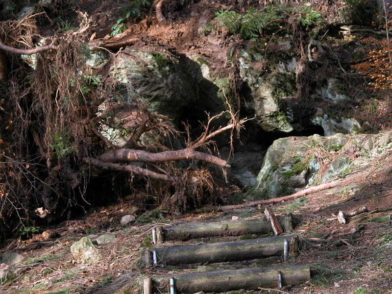 Wanderweg nach dem Sturm 2