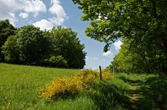 Wanderweg nach Sora in der Nähe der Teufelskanzel