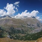 Wanderweg-Panorama am Matterhorn