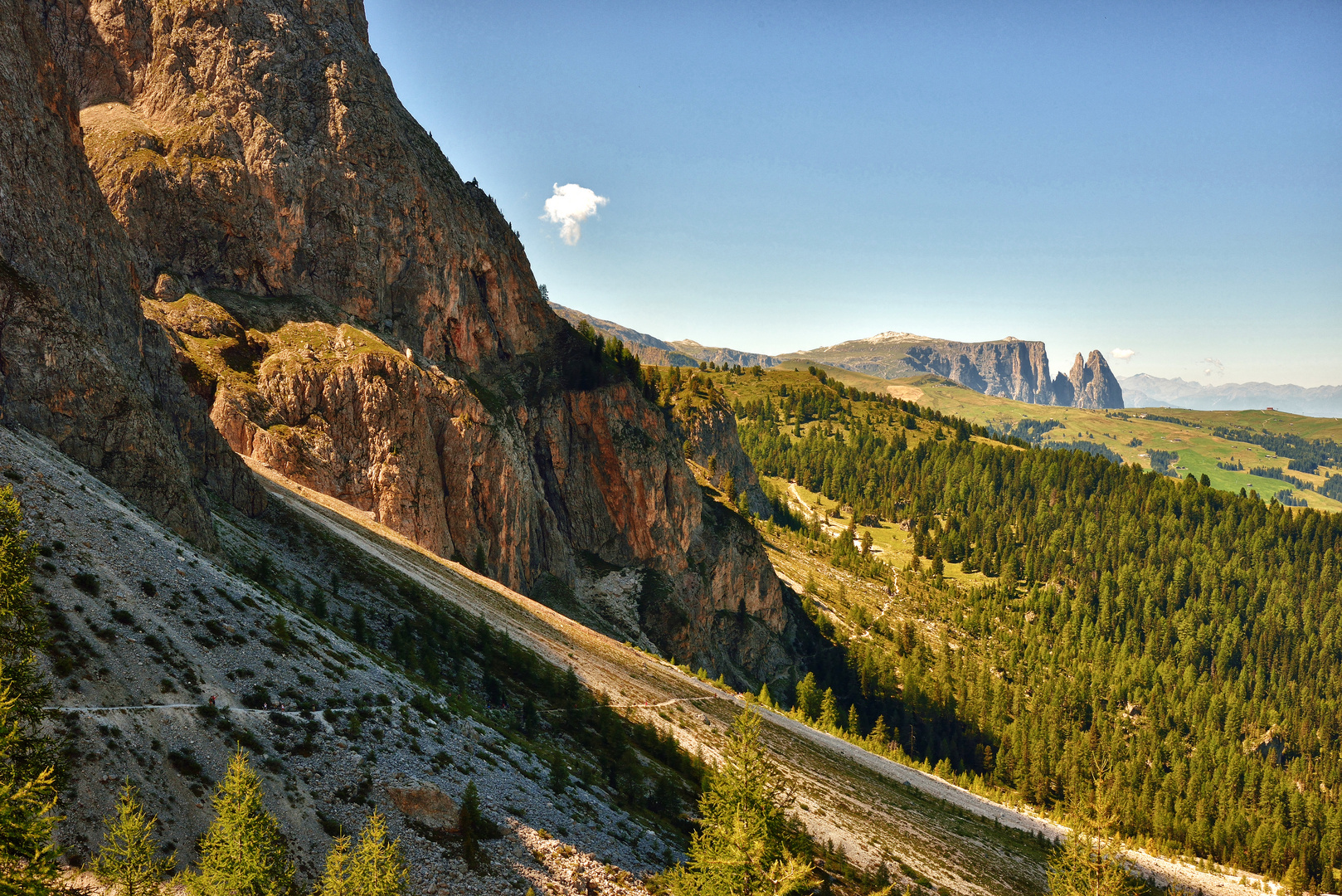 Wanderweg rund um Platt und Langkoffel