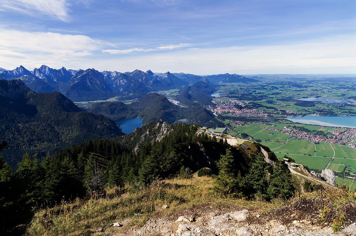 Wanderweg Tegelberg - Brandersch&#8203;rofen