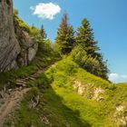 Wanderweg zu Gipfel