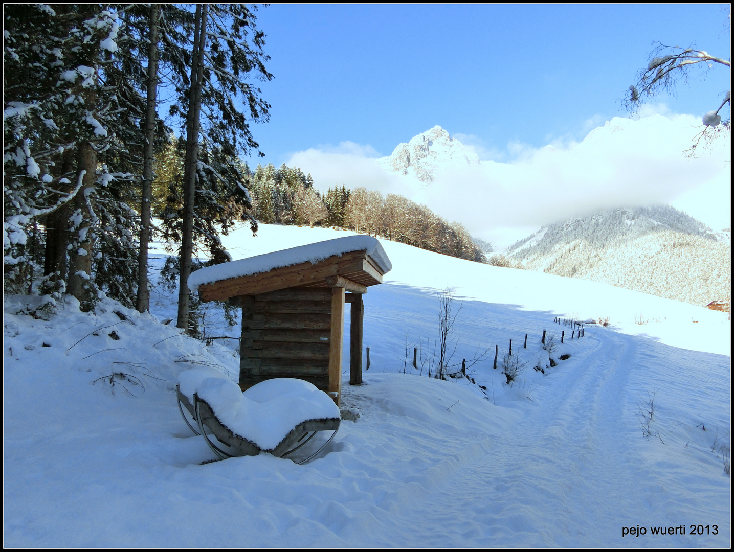 Wanderweg zum Kronreith / Maria Alm / Salzburg