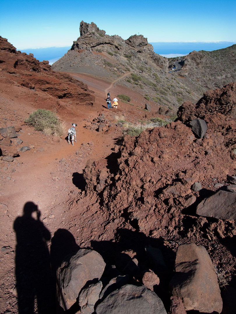 Wanderweg zum Roque de los Muchachos