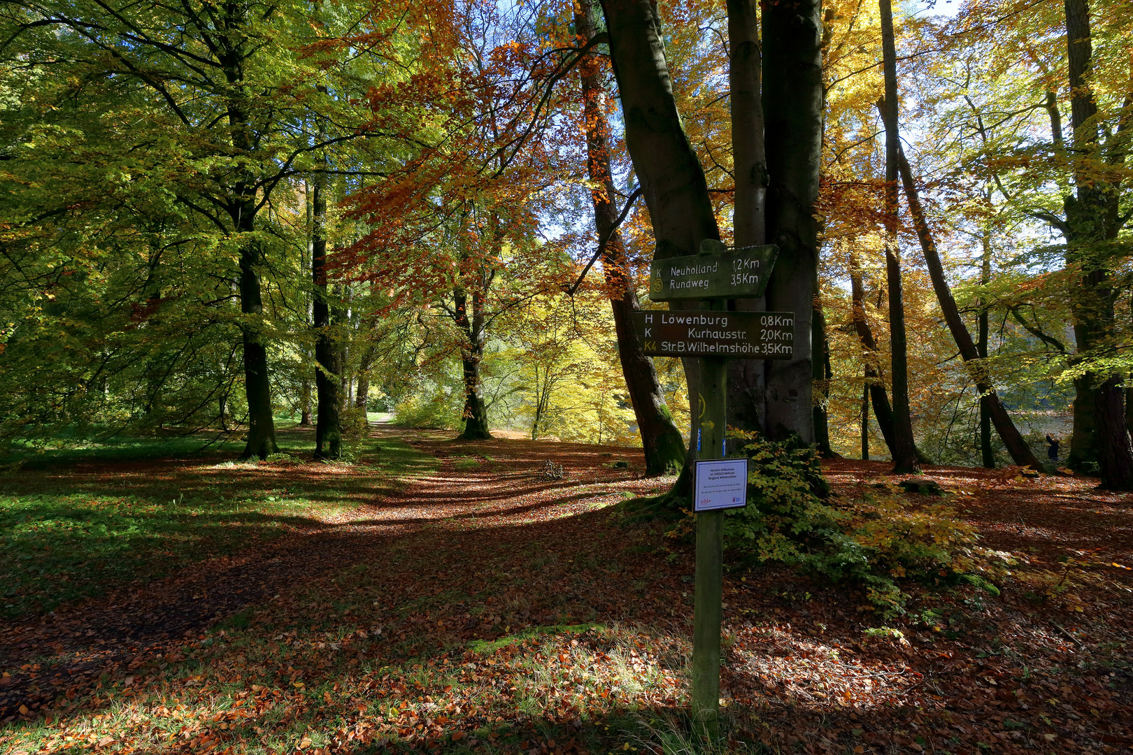 Wanderwege im Bergpark Wilhelmshöhe