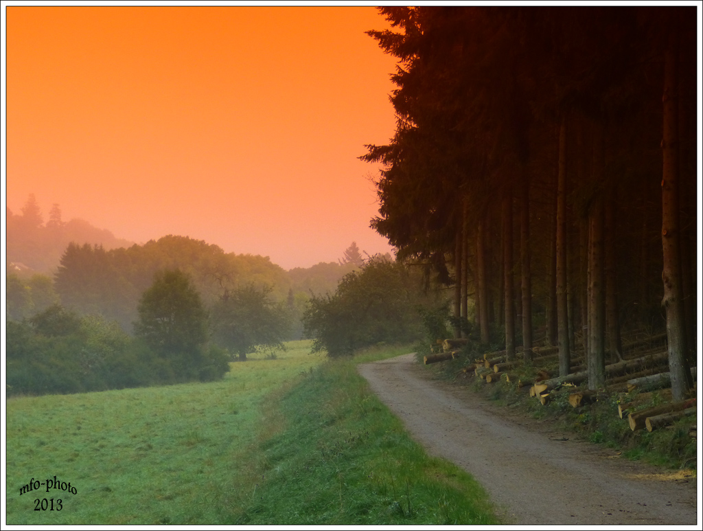 Wanderwege im Herbst