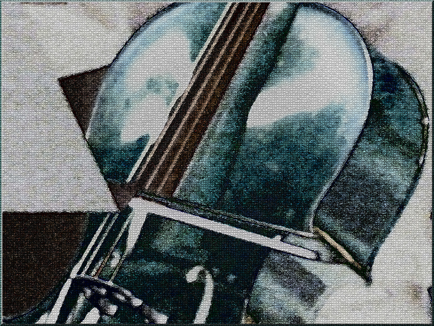 Wandkacheln "Cello (1)"