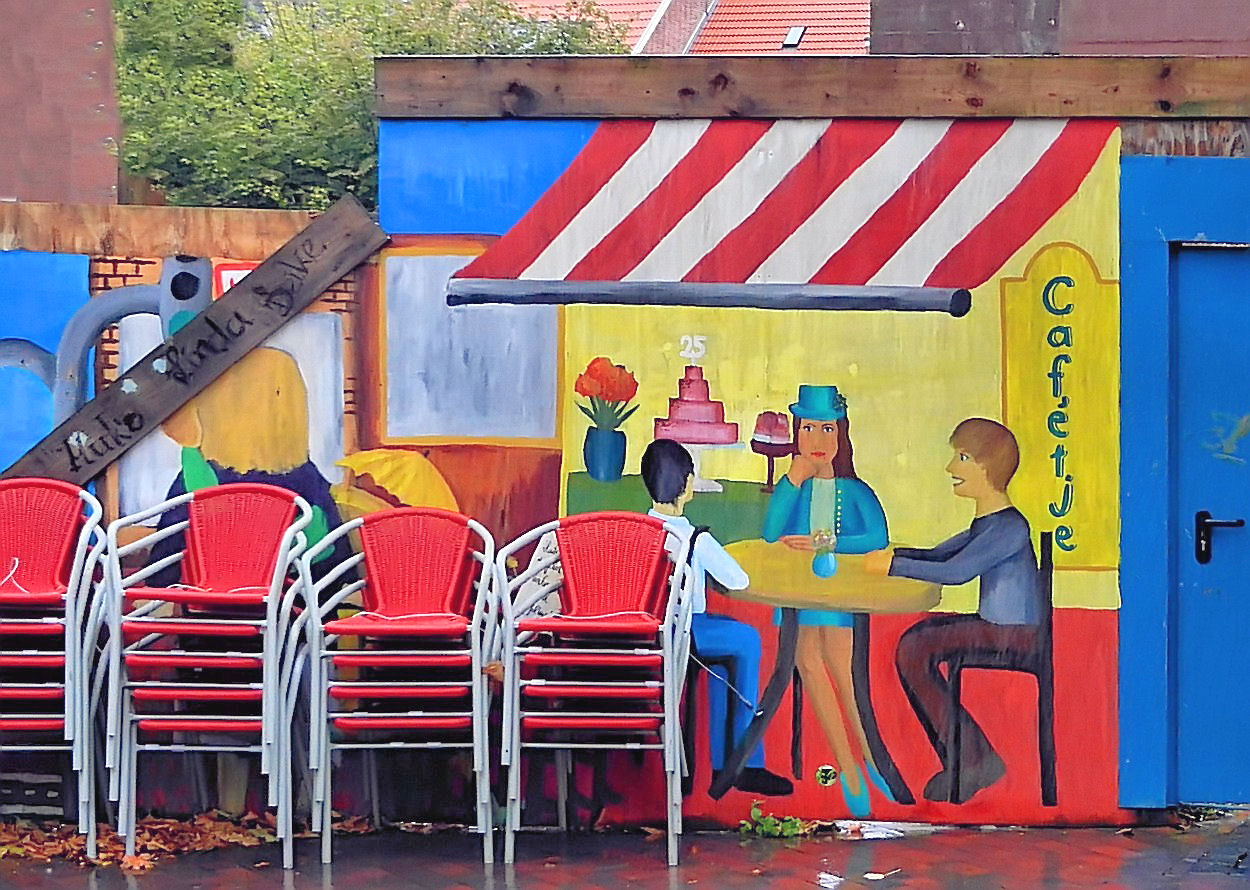 Wandmalerei in Emden