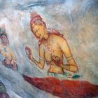 Wandmalerei in Sri Lanka