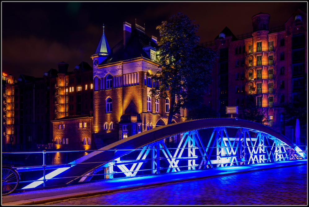 Wandrahmsfleetbrücke @ blue port