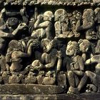 Wandrelief in Borobodur