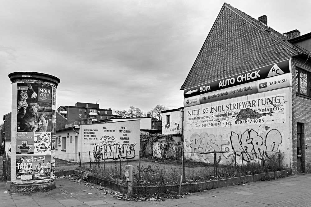 Wandsbeker Zollstrasse 111 Ecke Holzmühlenstrasse