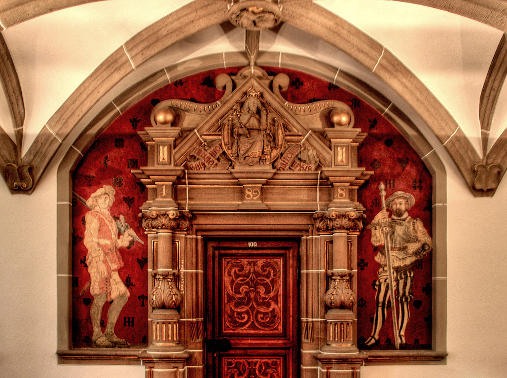 Wandschmuck im Duisburger Rathaus