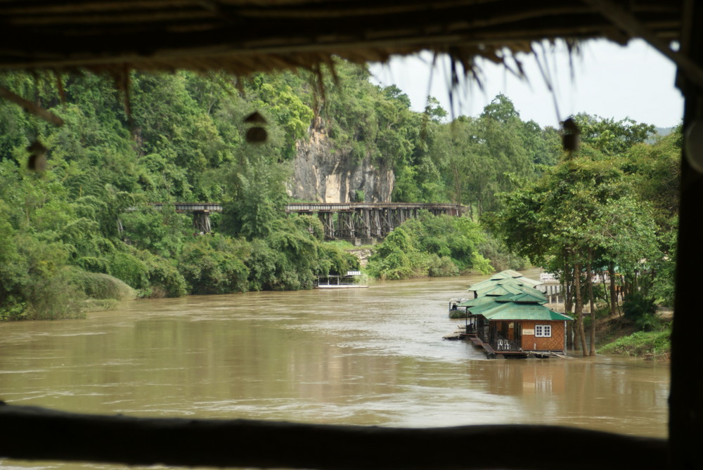 Wang Po-Viadukt Thailand