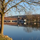 Wangen an der Aare im Abendlicht