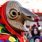 Wangener Narrensprung 2010: Maske des "Krisebiggers" (Kirschenpickers)