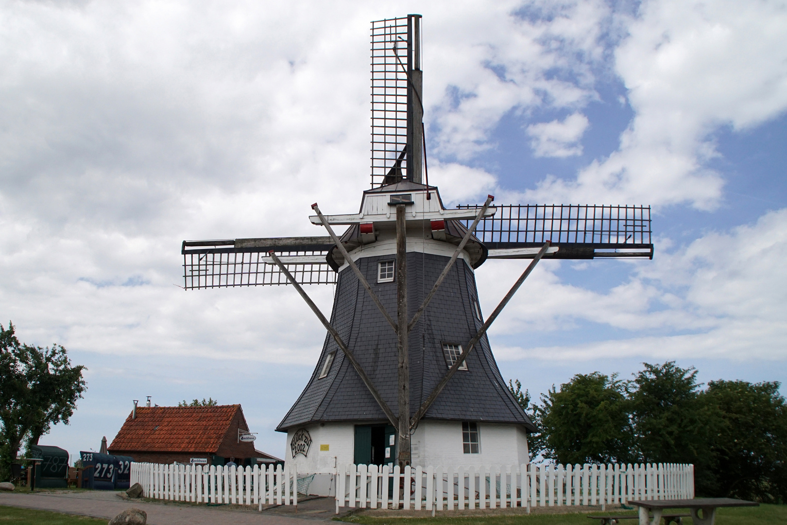 Wangerland - Windmühle in Werdum