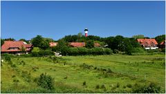 Wangerooge - Blick auf's Dorf